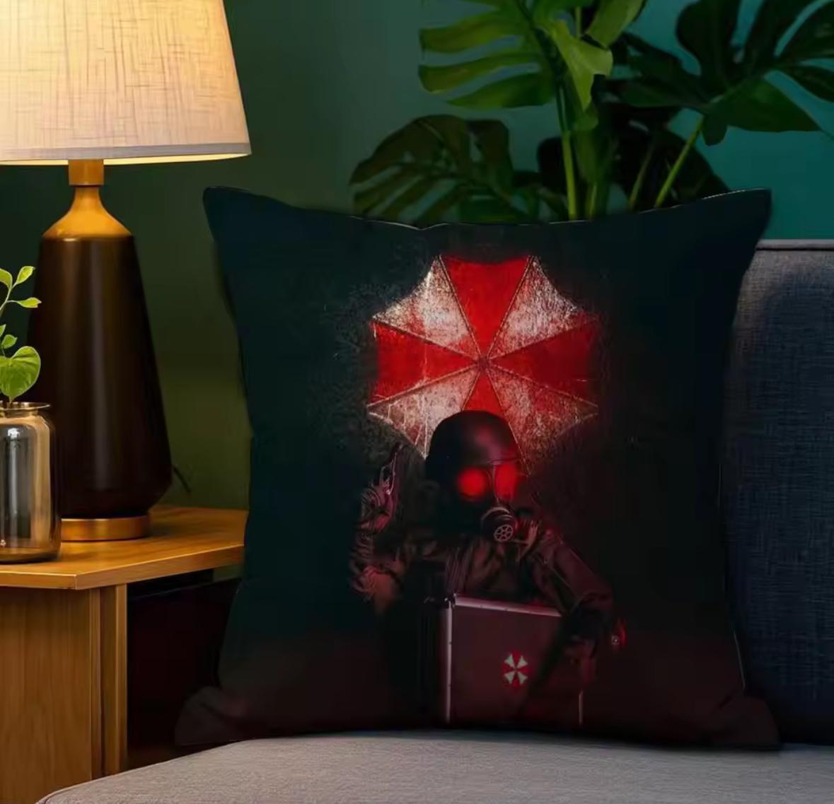 [Horror] Resident Evil Umbrella Pillow / Cushion (45x45cm)