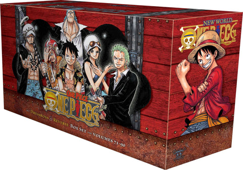 One Piece Dressrosa to Reverie Box Sets: 4 - Volumes 71-90