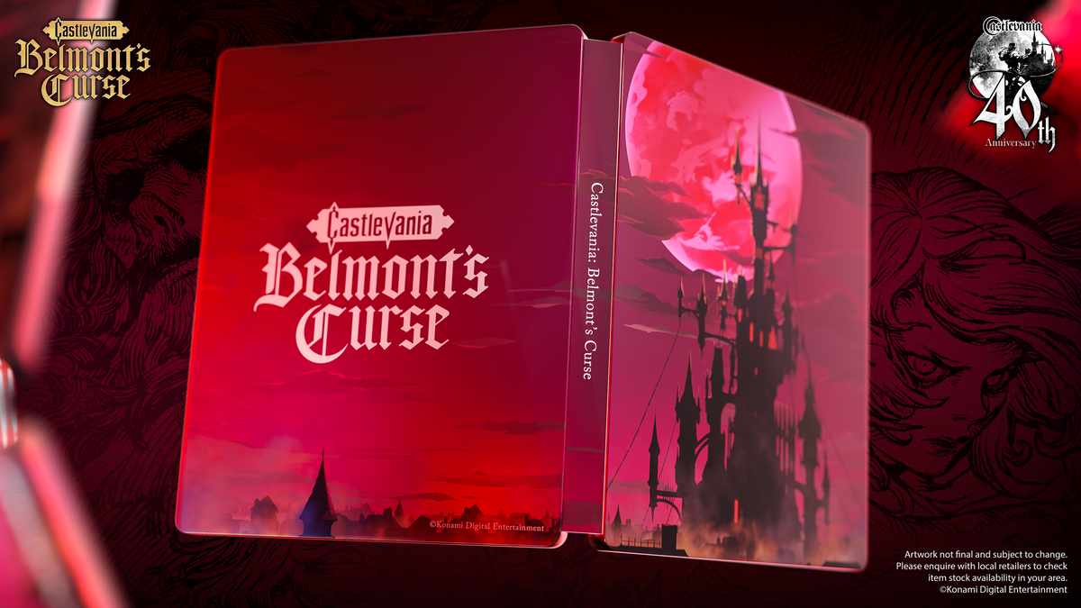 [PS5] Castlevania: Belmont's Curse Midnight Edition + Steelbook R2