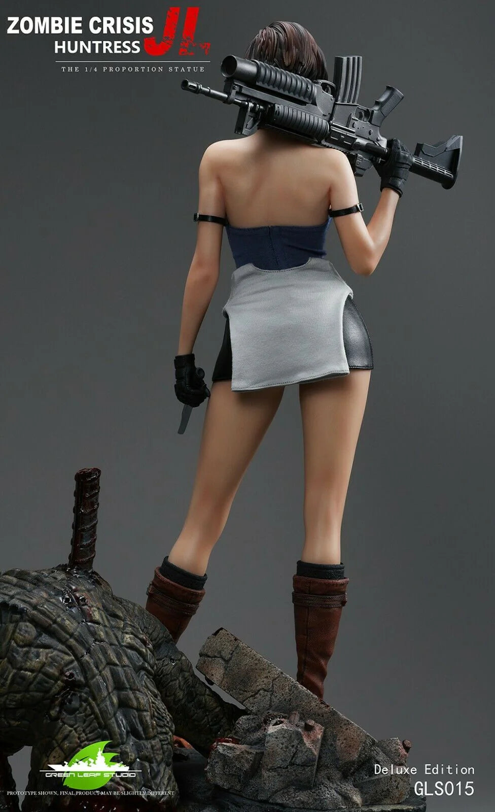 Green Leaf Studio Resident Evil Jill Valentine 1/4 Scale Resin Ex Version Statue (Second Hand - No Box)