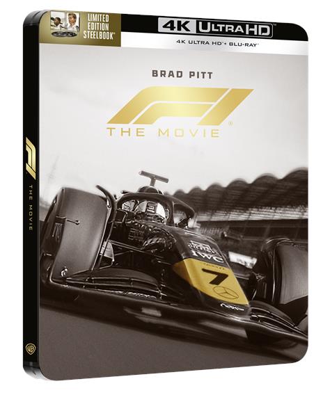 F1 The Movie Steelbook (4K Ultra HD + Blu-ray)