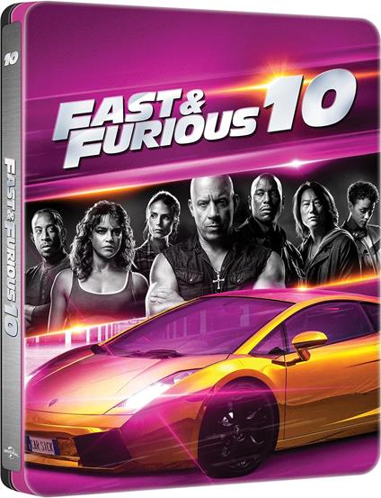 Fast & Furious 10 Steelbook (Blu-ray + Ultra HD 4K)