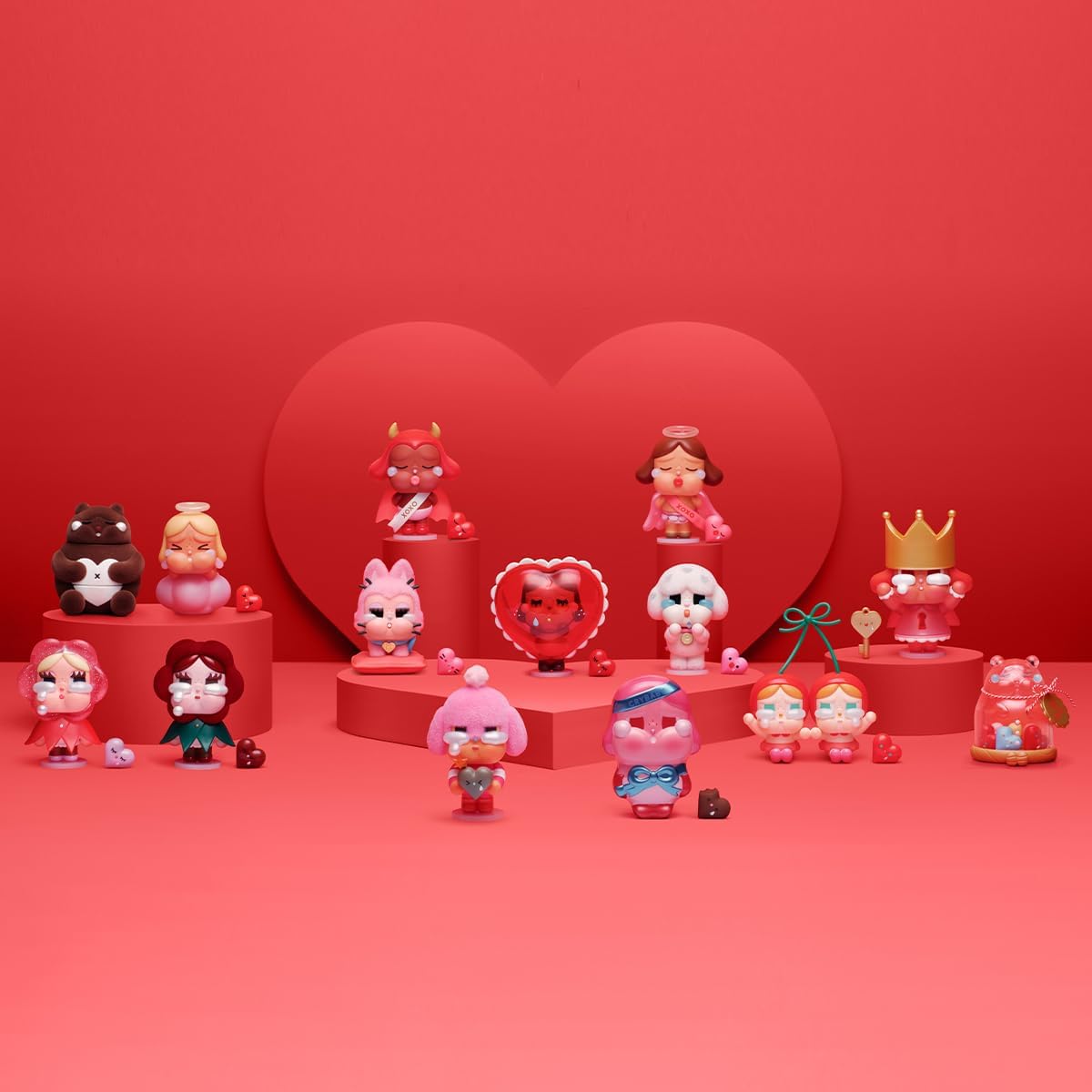 Official POP MART Crybaby Crying for Love Series Figure (Blind Box 1 pcs)