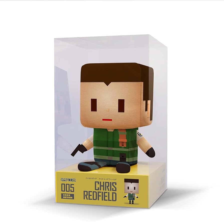 Official Resident Evil Chris Redfield Plush Toy (16cm)