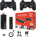 TV Stick 8K 5G Video Game Stick Android 8K TV BOX Dual System Wifi 4G/5G with Wireless Controls with 64gb SD card has over 10000 Games