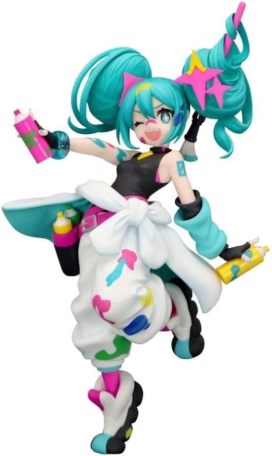 Anime Hatsune Miku Paint Girl Version Figure (23cm)