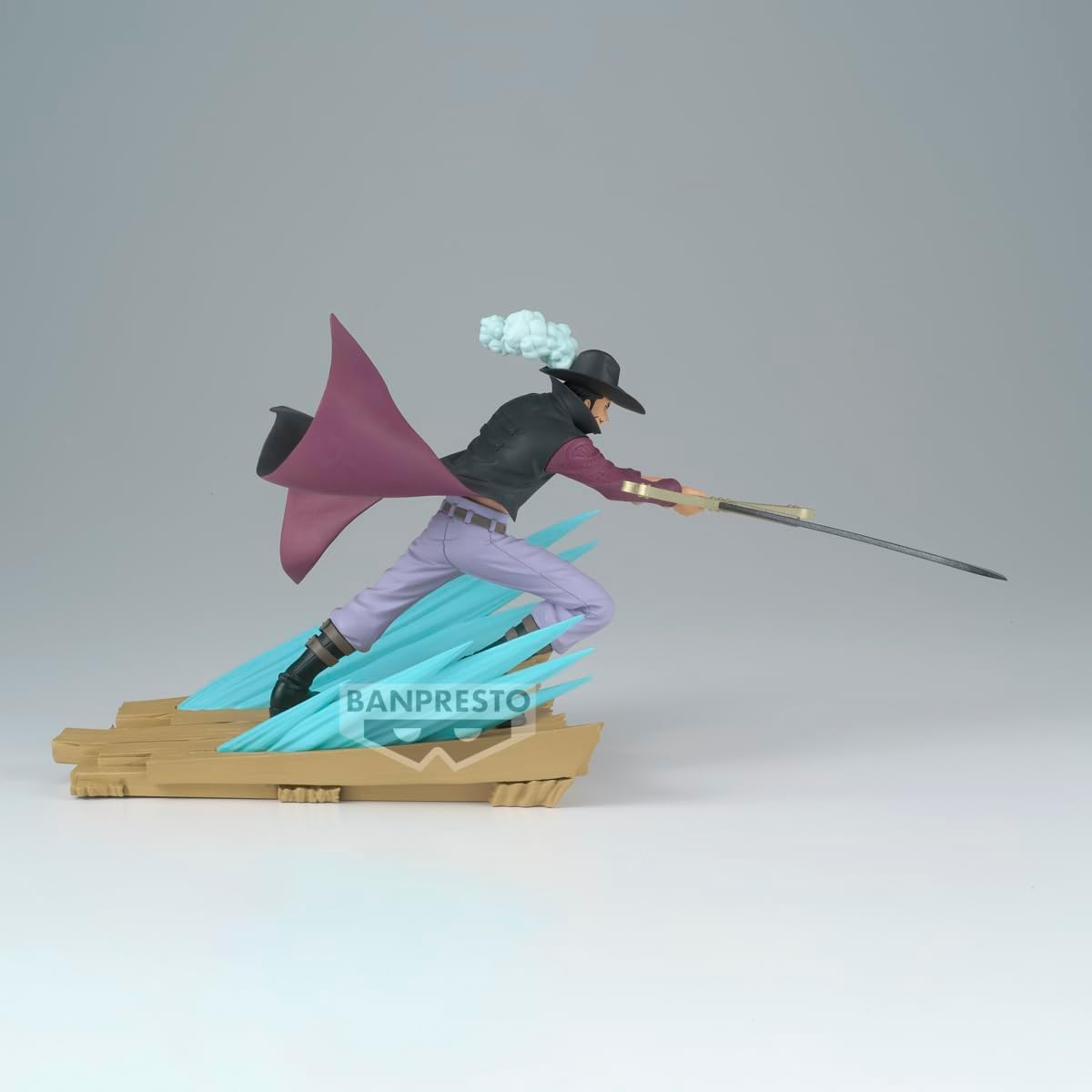Banpresto Anime One Piece Money Dracule Mihawk Senkozekkei Figure (12cm)