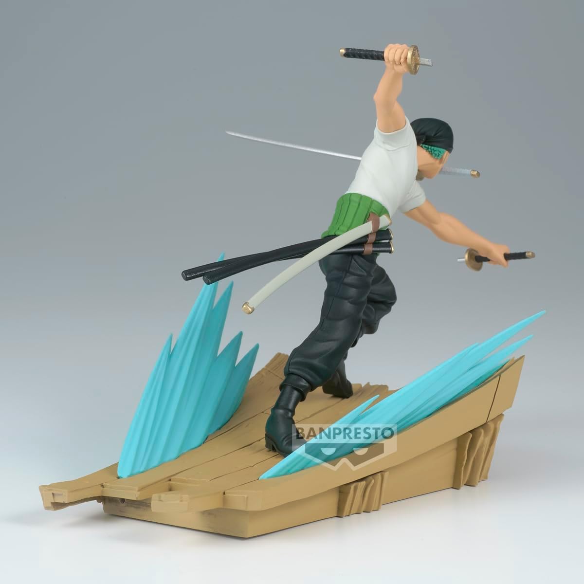 Banpresto Anime One Piece Money Roronoa Zoro Senkozekkei Figure (11cm)