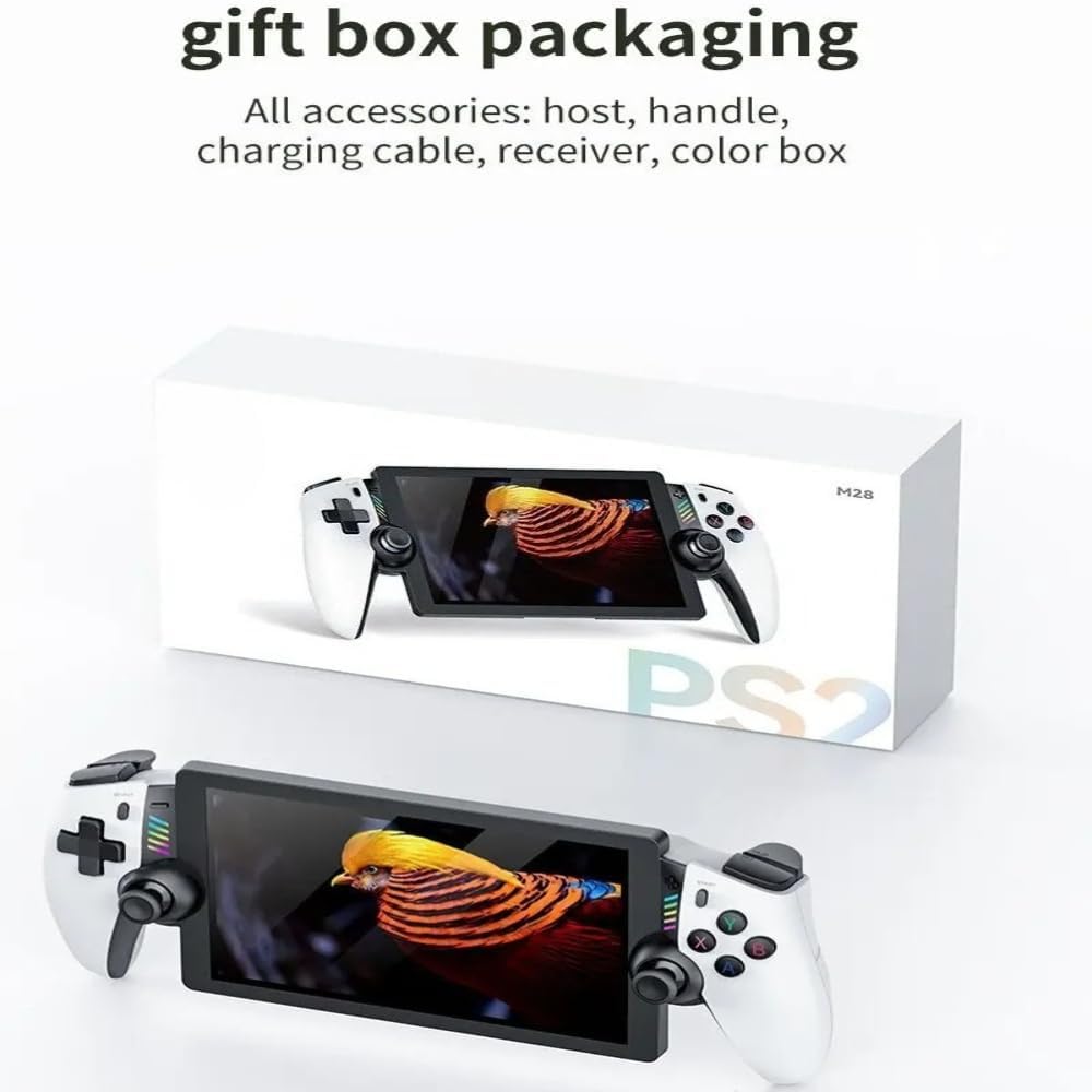 [IRB] M28 SJGAM 7.1-inch 21000 Pre-loaded Games, 128GB Storage Portable Handheld Video Game Console