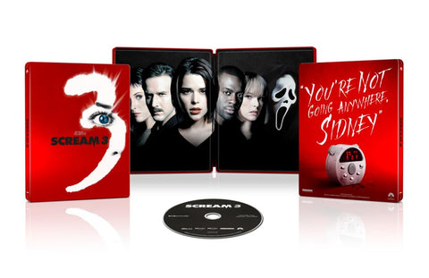 Scream 3 [4K Ultra HD + Blu-Ray Steelbook]