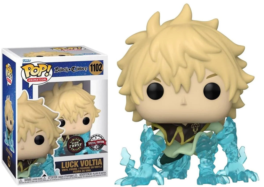 Funko Pop Black Clover Luck Voltia (Chase + Special Edition)
