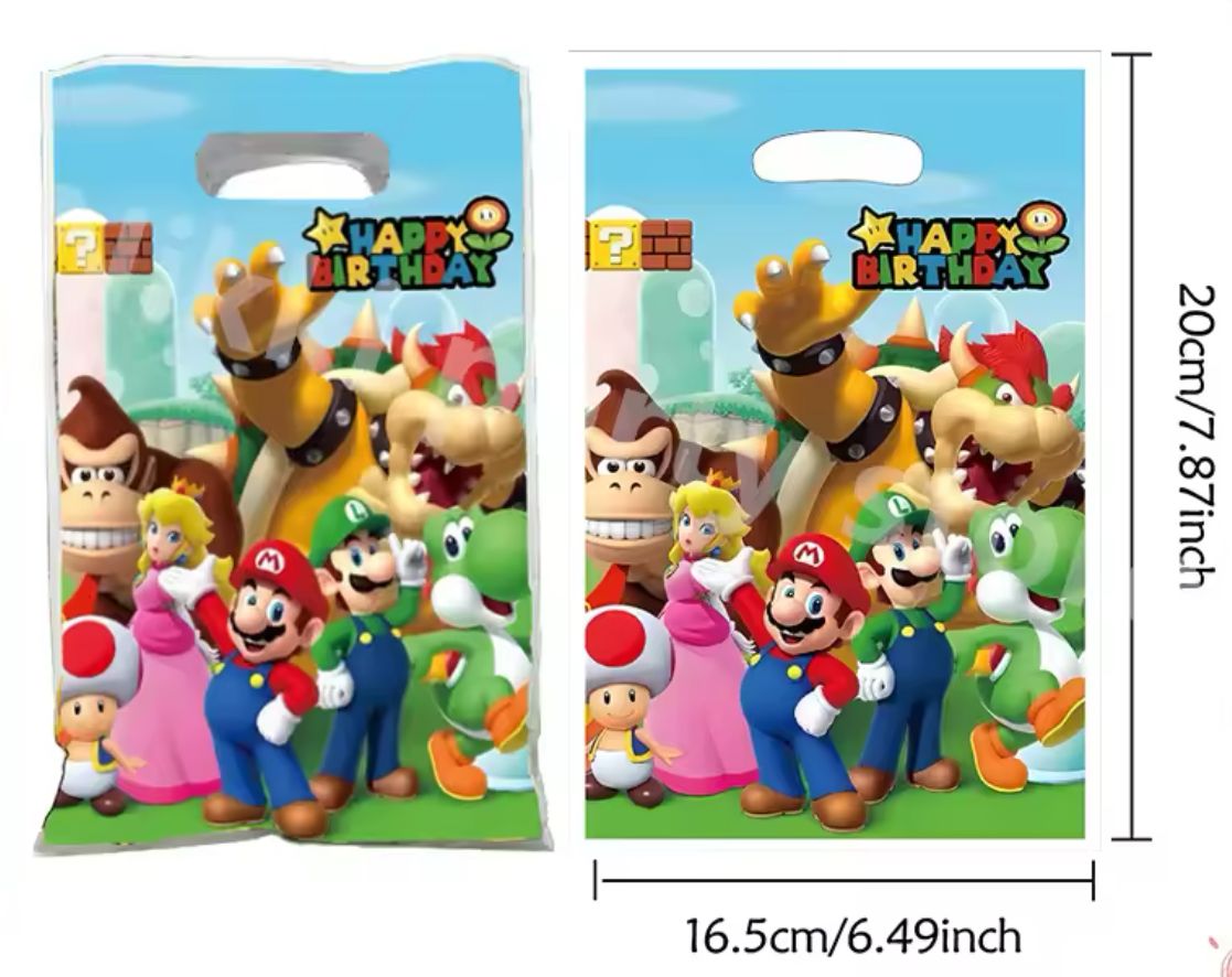 Super Mario Party / Happy Birthday Bag