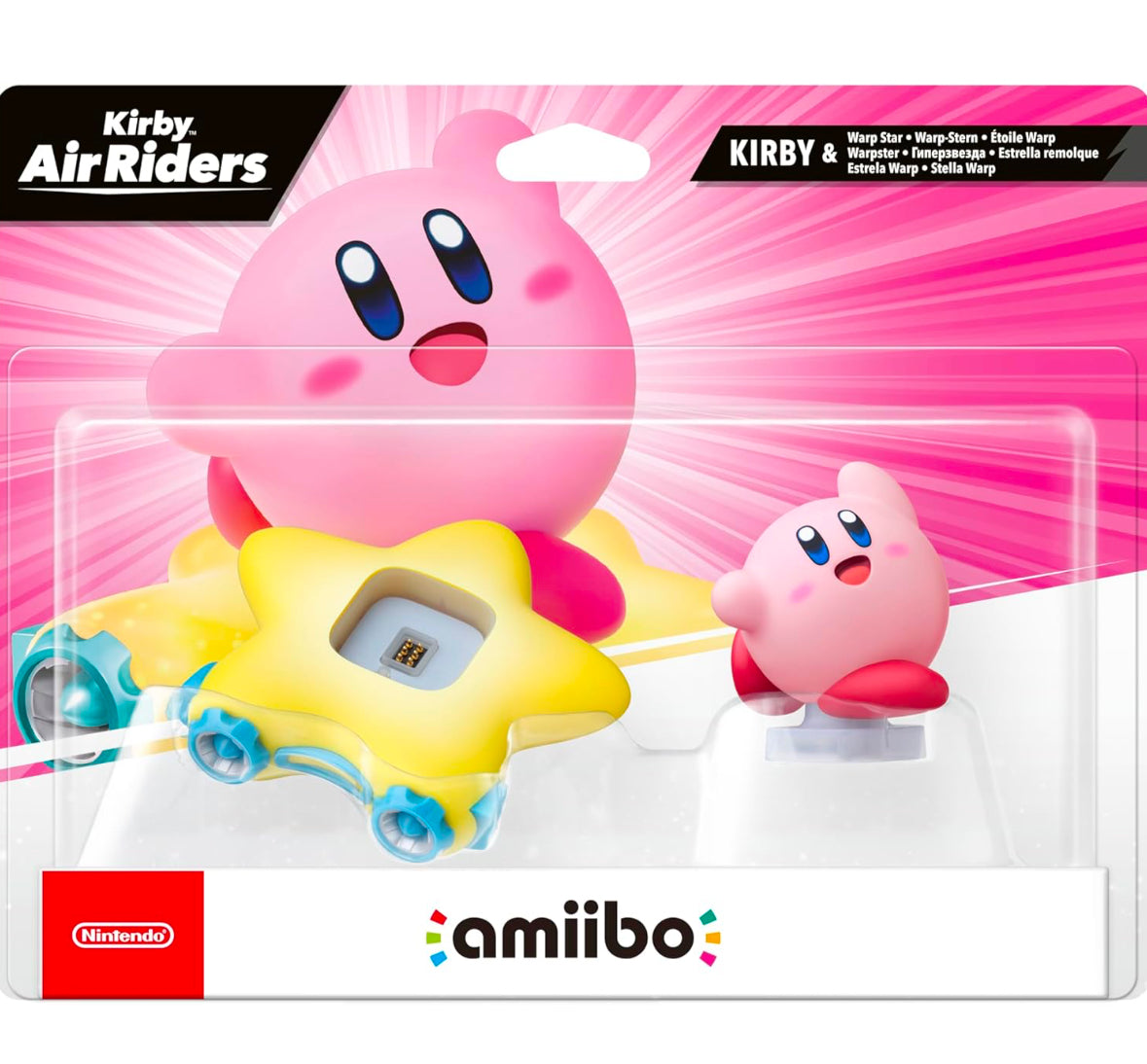 Amiibo Kirby Air Riders: Kirby & Warp Star