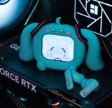 Hatsune Miku CUBE FACE LCD Wireless Bluetooth Earphones Gift Box