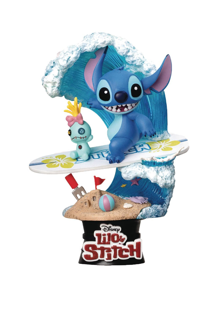 [JSM] Disney Lilo & Stitch Surfing  D-Stage Figure (15cm)