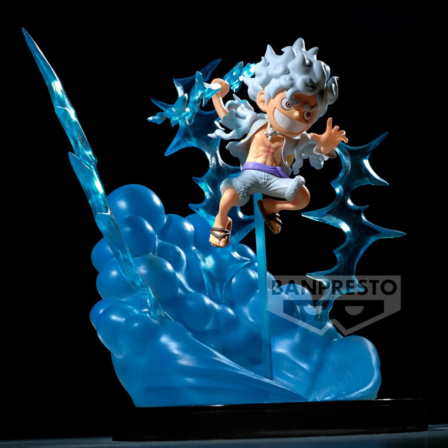 Banpresto Anime One Piece World Collectible Figure SPECIAL Monkey D. Luffy - Gear 5 Figure (12cm)