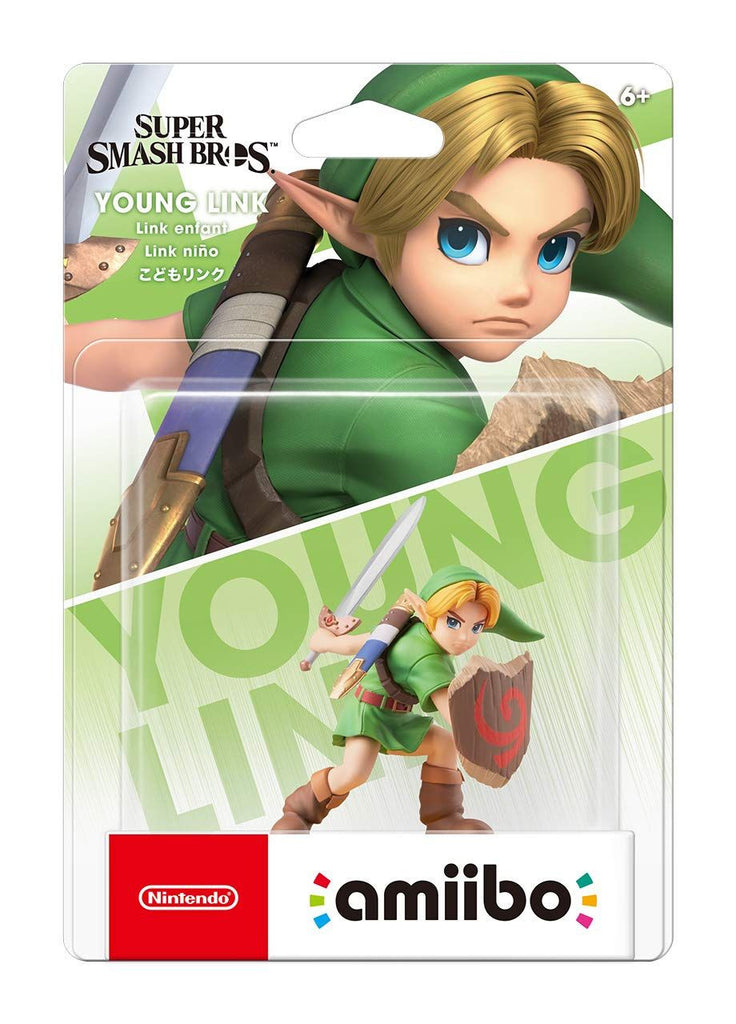 Amiibo Super Smash Bros The Legend of Zelda Young Link