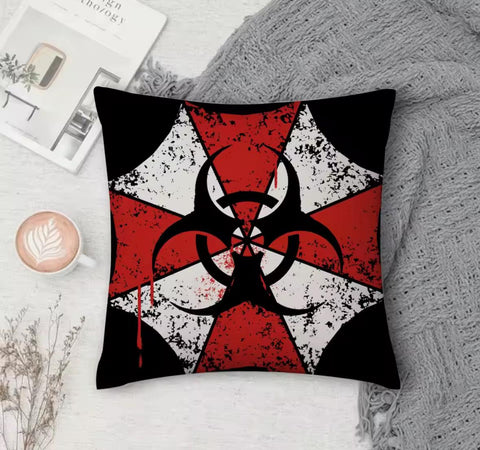 [Horror] Resident Evil Umbrella Pillow / Cushion (45x45cm)