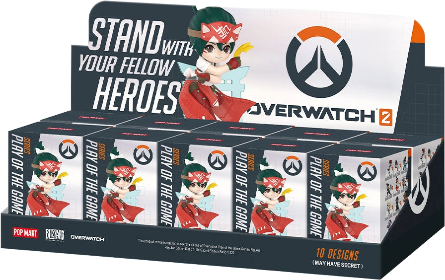 Pop Mart Overwatch Play of the Game Series Blind Box Figure (1pcs)