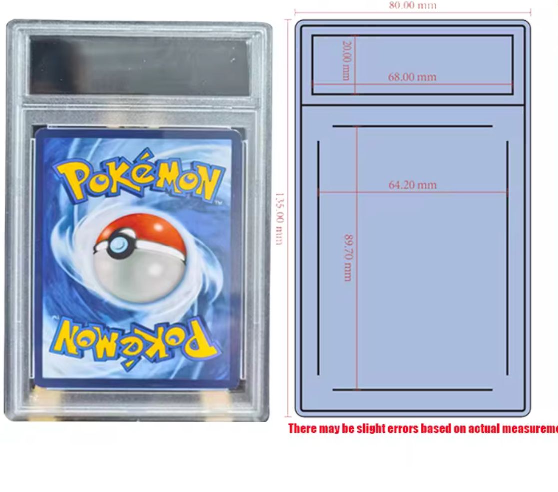 Trading Cards Protection Hard Sleeves
