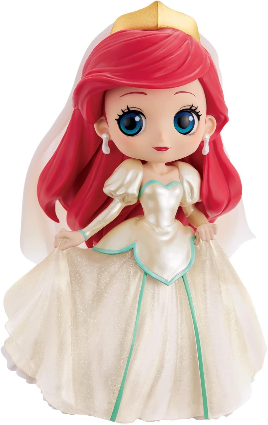 Disney The Little Mermaid Ariel Glitter Q.Posket Figure (14cm)