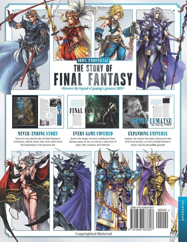 The Story of Final Fantasy: From Pixelated Beginnings to Global Phenomenon: The Complete History (133 pages)