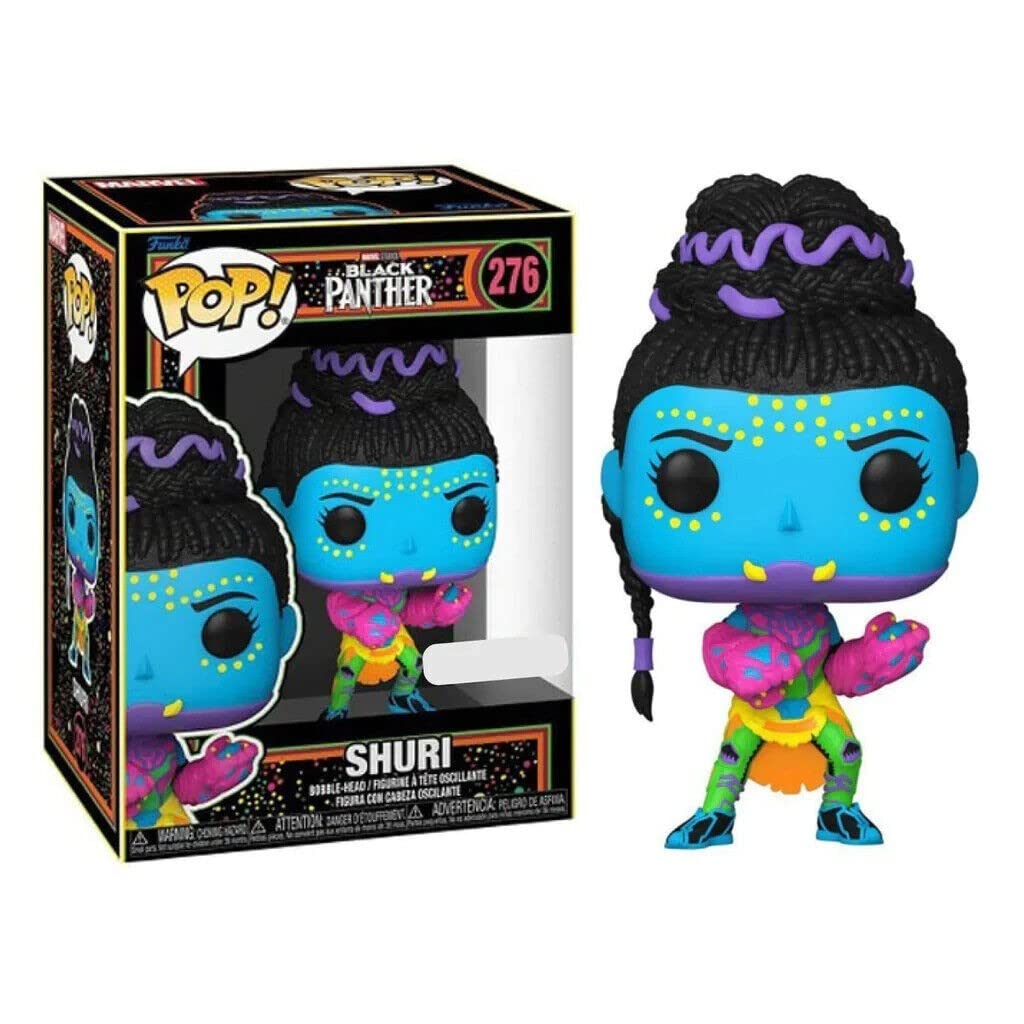 Funko Pop Marvel Black Panther: Shuri Black Light (Special Edition)