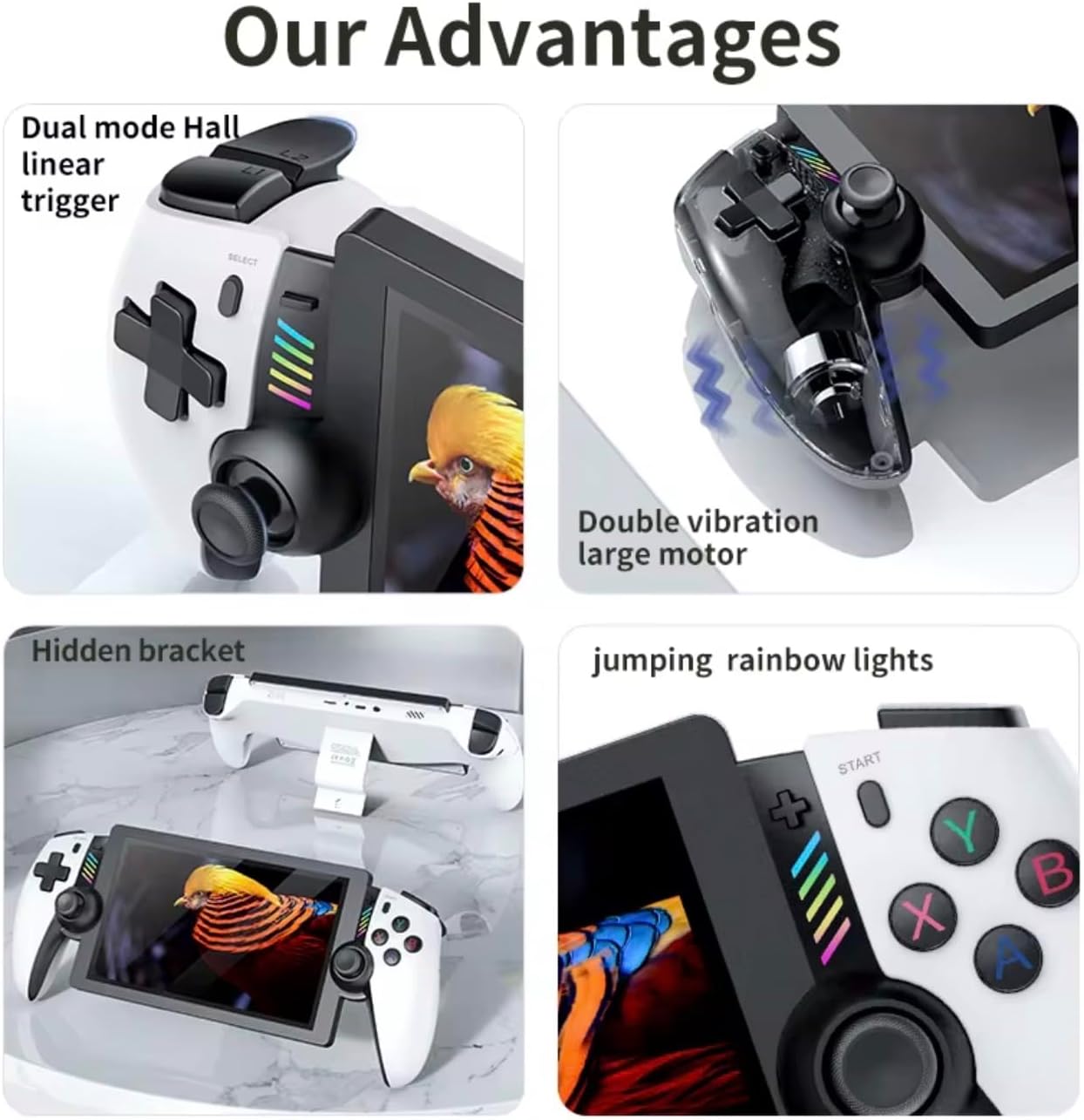 [IRB] M28 SJGAM 7.1-inch 21000 Pre-loaded Games, 128GB Storage Portable Handheld Video Game Console