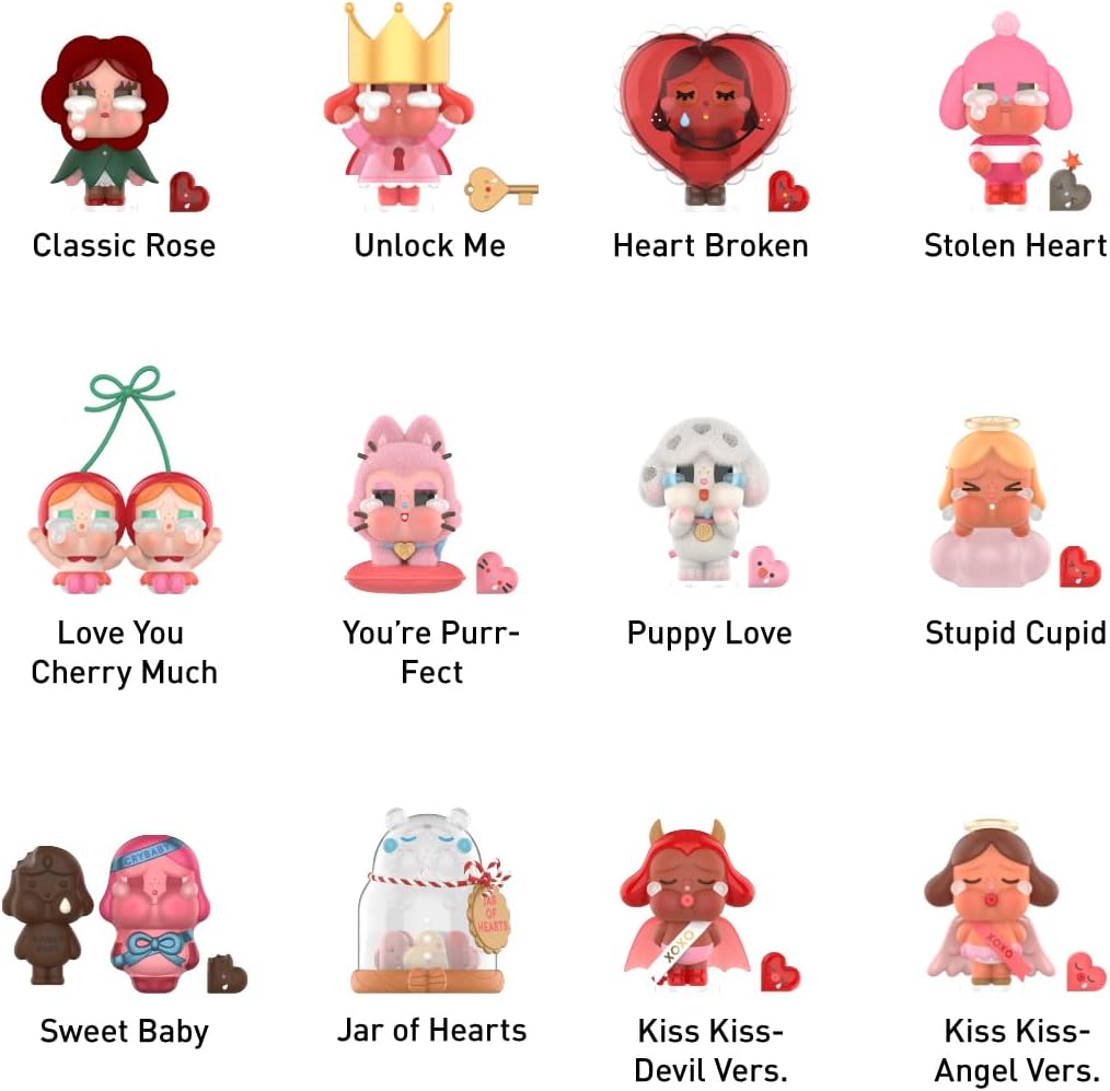 Official POP MART Crybaby Crying for Love Series Figure (Blind Box 1 pcs)