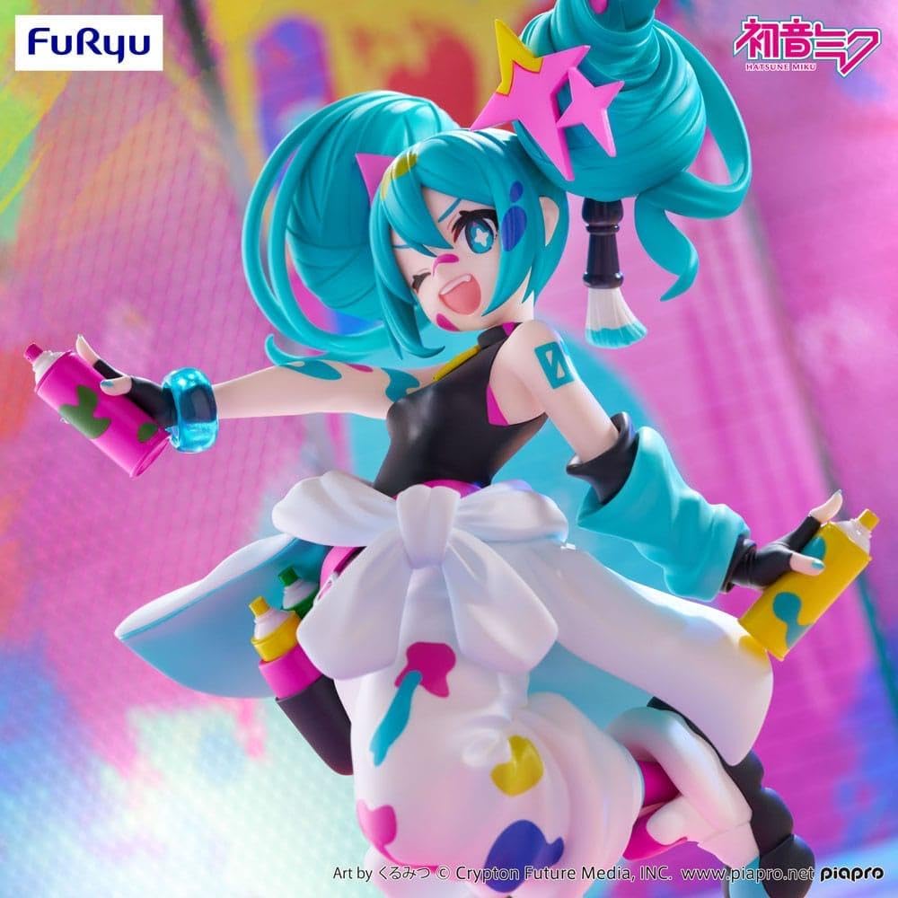 Anime Hatsune Miku Paint Girl Version Figure (23cm)