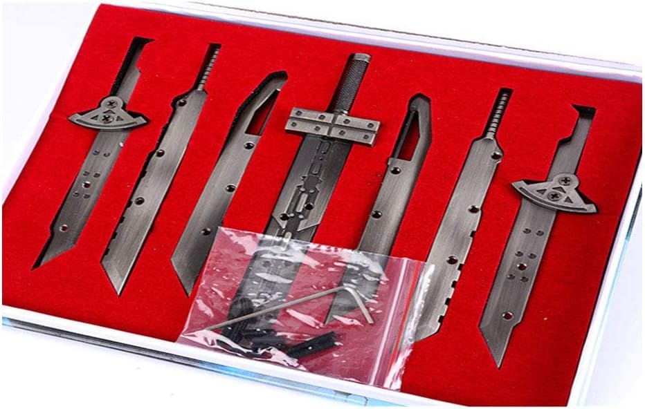 Final Fantasy VII Buster Sword Replica 7pcs/set