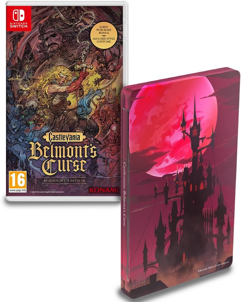 [NS] Castlevania: Belmont's Curse Midnight Edition + Steelbook R2