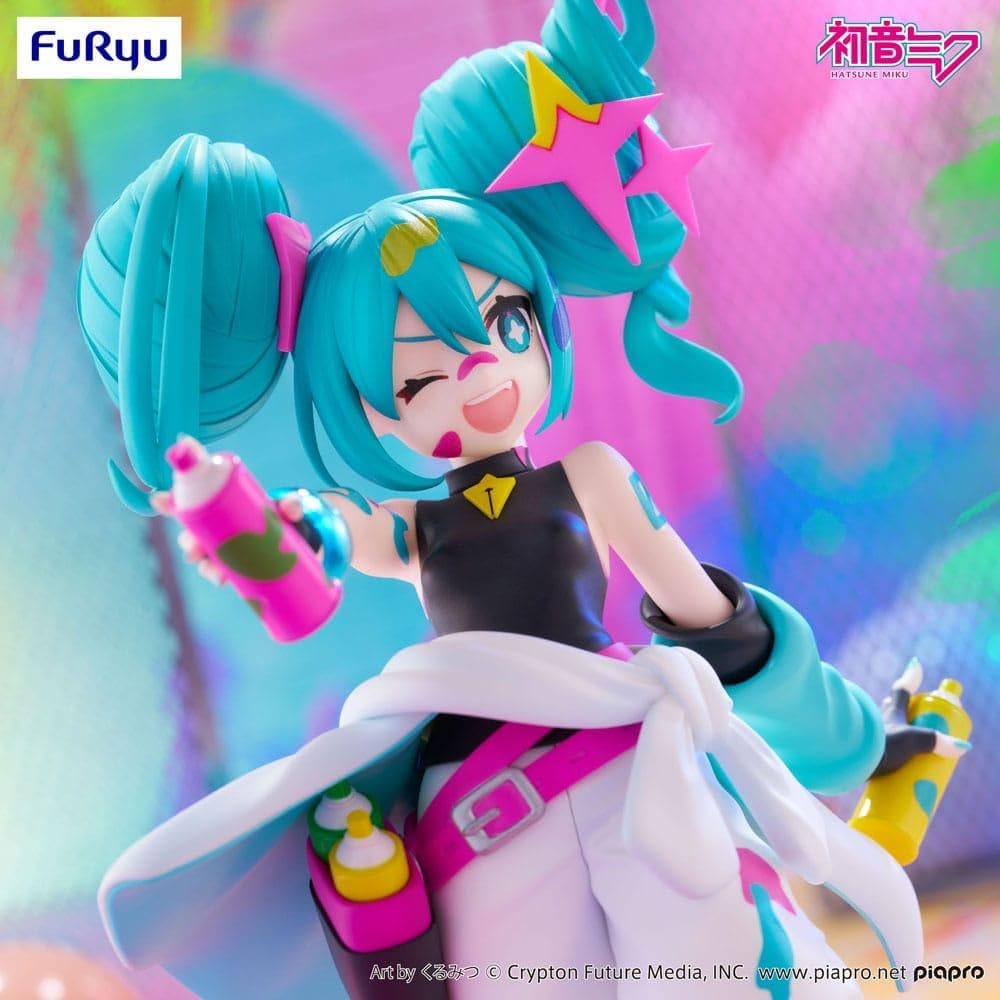 Anime Hatsune Miku Paint Girl Version Figure (23cm)