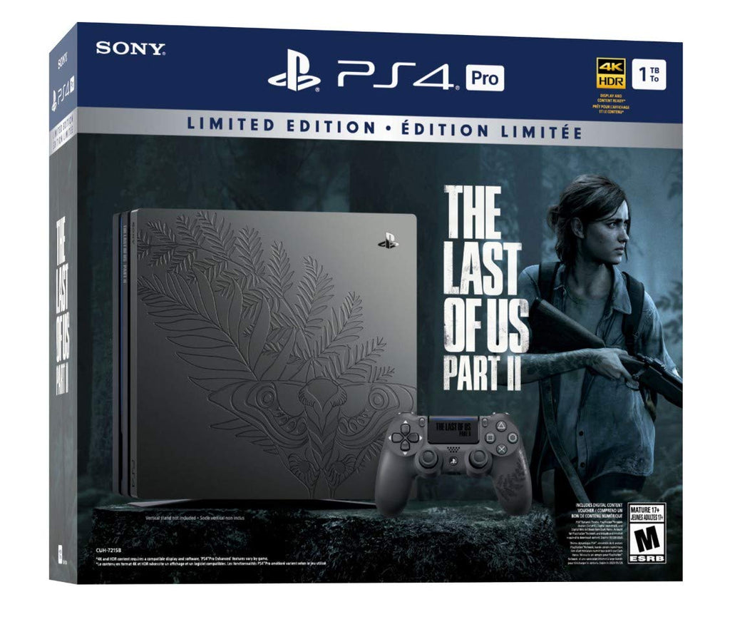 PlayStation 4 Pro 1TB Limited Edition The Last of Us Part 2 Console Bundle - R1