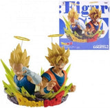Anime Dragon Ball Z Super Saiyan Gogeta, Son Goku and Vegeta Figure (15cm)