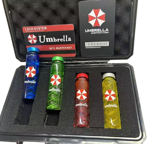 Resident Evil Vial Vaccine Replica Set & Master Key