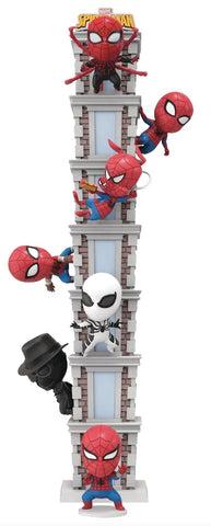 Official Beast Kingdom Marvel Spider-Man 60th Anniversary Series Bright Box Set 6pcs