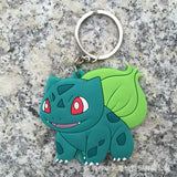 Anime Pokemon Bulbasaur Silicone Keychain