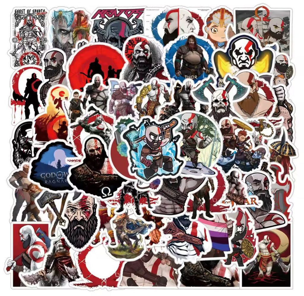 God of War Sticker (50 pieces)