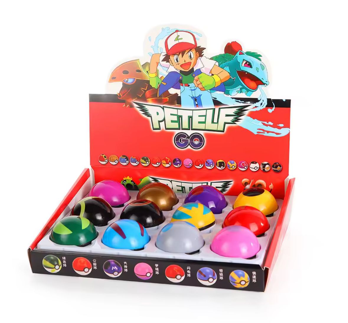 Anime Pokemon Mini PokeBall Figure Toys