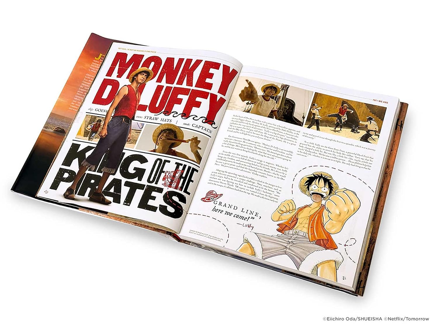 Set Sail: The Art and Making of One Piece (208 pages)