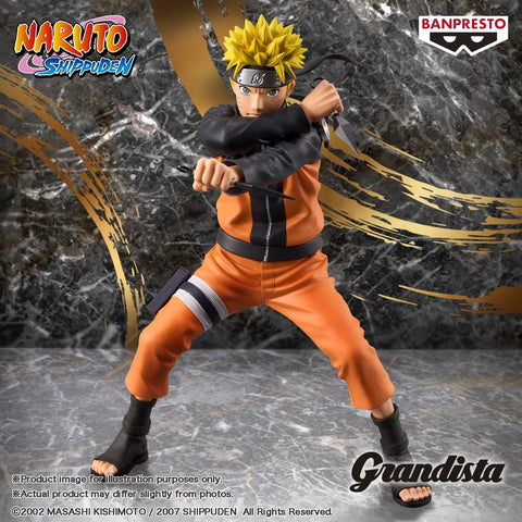 Anime Naruto Shippuden - Uzumaki Naruto Grandista Figure (22cm)