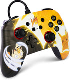 PowerA Enhanced Wired Controller for Nintendo Switch - Pokémon: Pikachu vs. Meowth