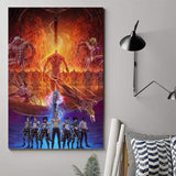 Anime Attack on Titan Decorative Painting Wall Wooden Posters (28x43cm)