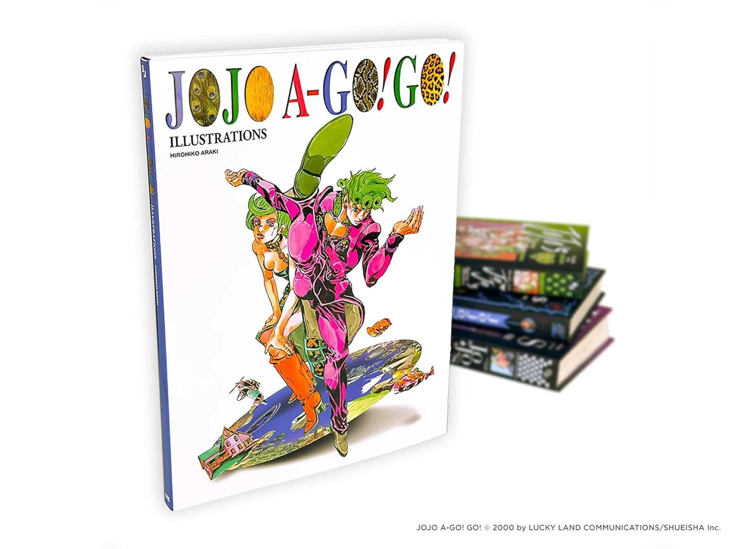 The Art book JoJo A-Go!Go! Collects Exclusive Illustrations (144 pages)