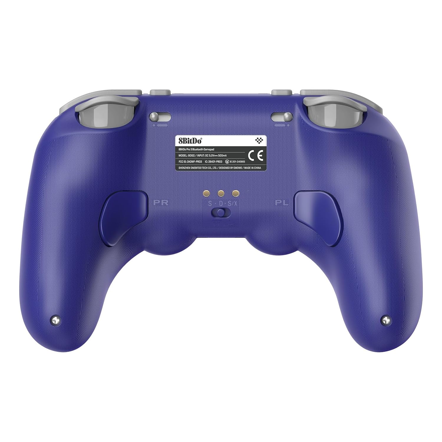 8Bitdo Pro 3 Bluetooth Controller For Switch/Switch 2, Hall Effect Joysticks, 2 Pro Back Paddle Buttons, Wireless Gaming Controller for Switch, PC, Android, and Steam Deck & Apple (Purple Edition)