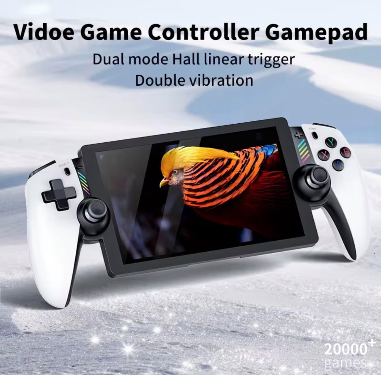 [IRB] M28 SJGAM 7.1-inch 21000 Pre-loaded Games, 128GB Storage Portable Handheld Video Game Console