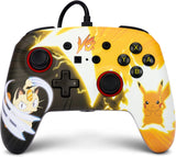 PowerA Enhanced Wired Controller for Nintendo Switch - Pokémon: Pikachu vs. Meowth