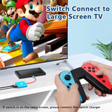 USB-C to HDMI 4K 3-in-1 Hub TV Docking Station for Nintendo Switch