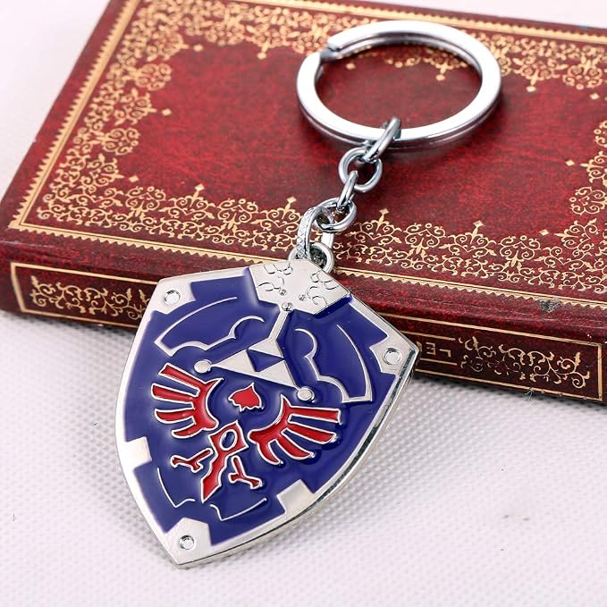 The Legend of Zelda Link Shield Keychain